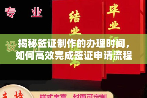 芦洲揭秘签证制作的办理时间，如何高效完成签证申请流程